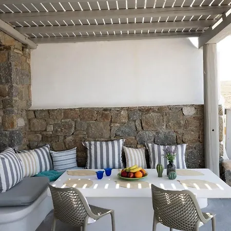 Ultramare Mykonos Beachfront House With 2 Outdoor Tubs