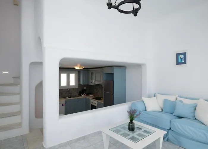 Ferienhaus Ultramare Mykonos Beachfront House With 2 Outdoor Tubs *