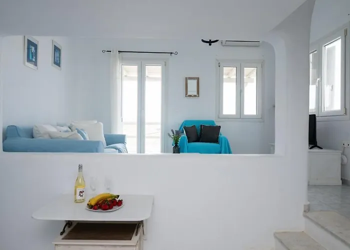 Ferienhaus Ultramare Mykonos Beachfront House With 2 Outdoor Tubs *