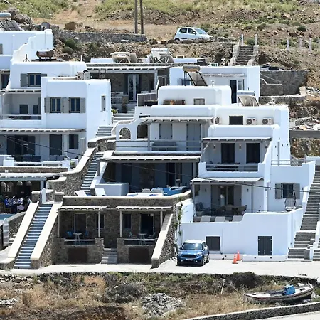 Ultramare Mykonos Beachfront House With 2 Outdoor Tubs * Pánormosz Mikónu