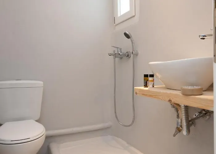 Ultramare Mykonos Beachfront House With 2 Outdoor Tubs 別荘 *