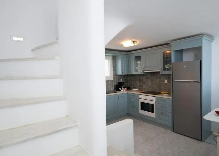 Ultramare Mykonos Beachfront House With 2 Outdoor Tubs Vakantiehuis *