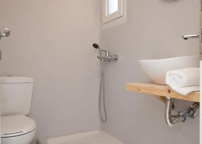 Vakantiehuis Ultramare Mykonos Beachfront House With 2 Outdoor Tubs Panormos (Mykonos)